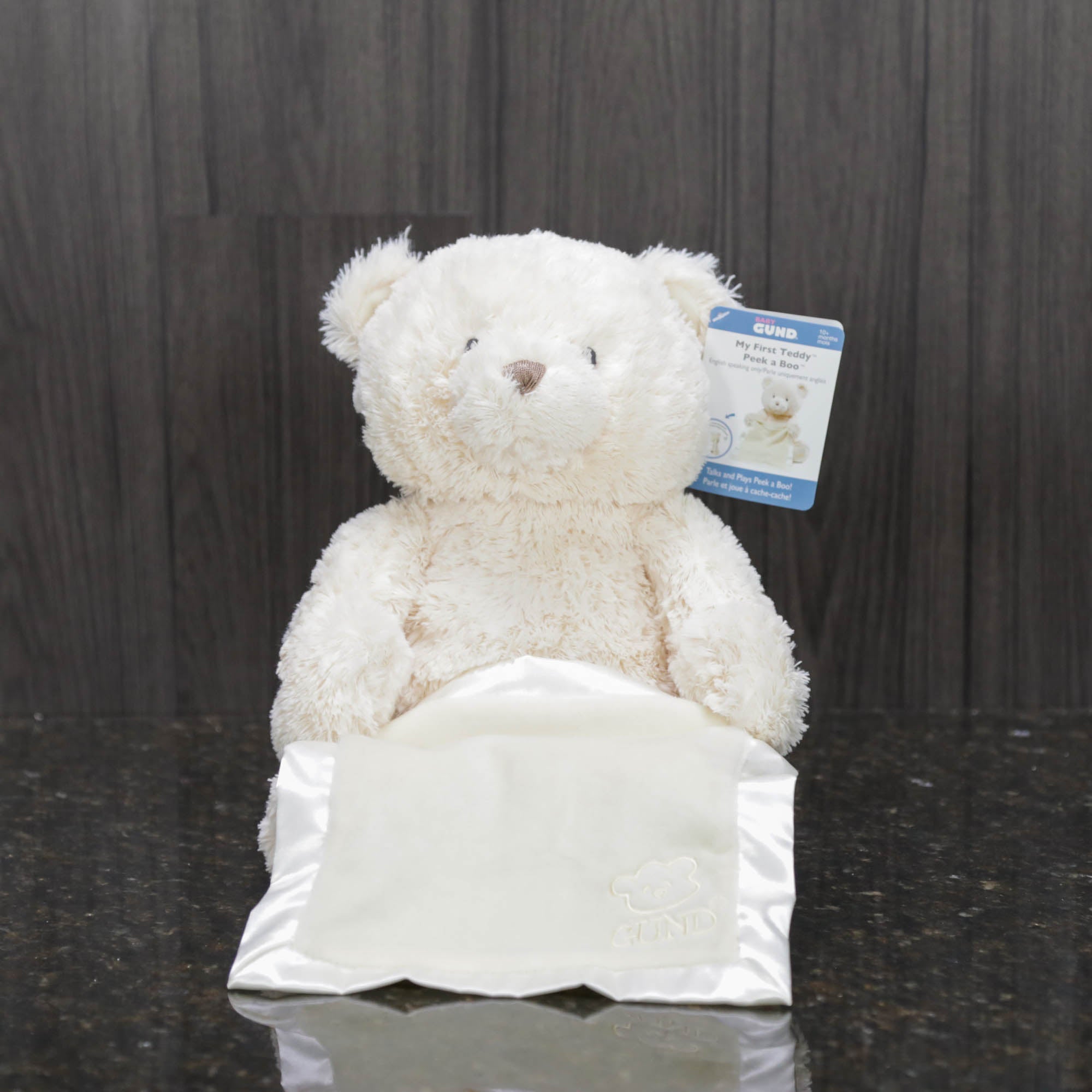 Peek a boo on sale interactive teddy bear