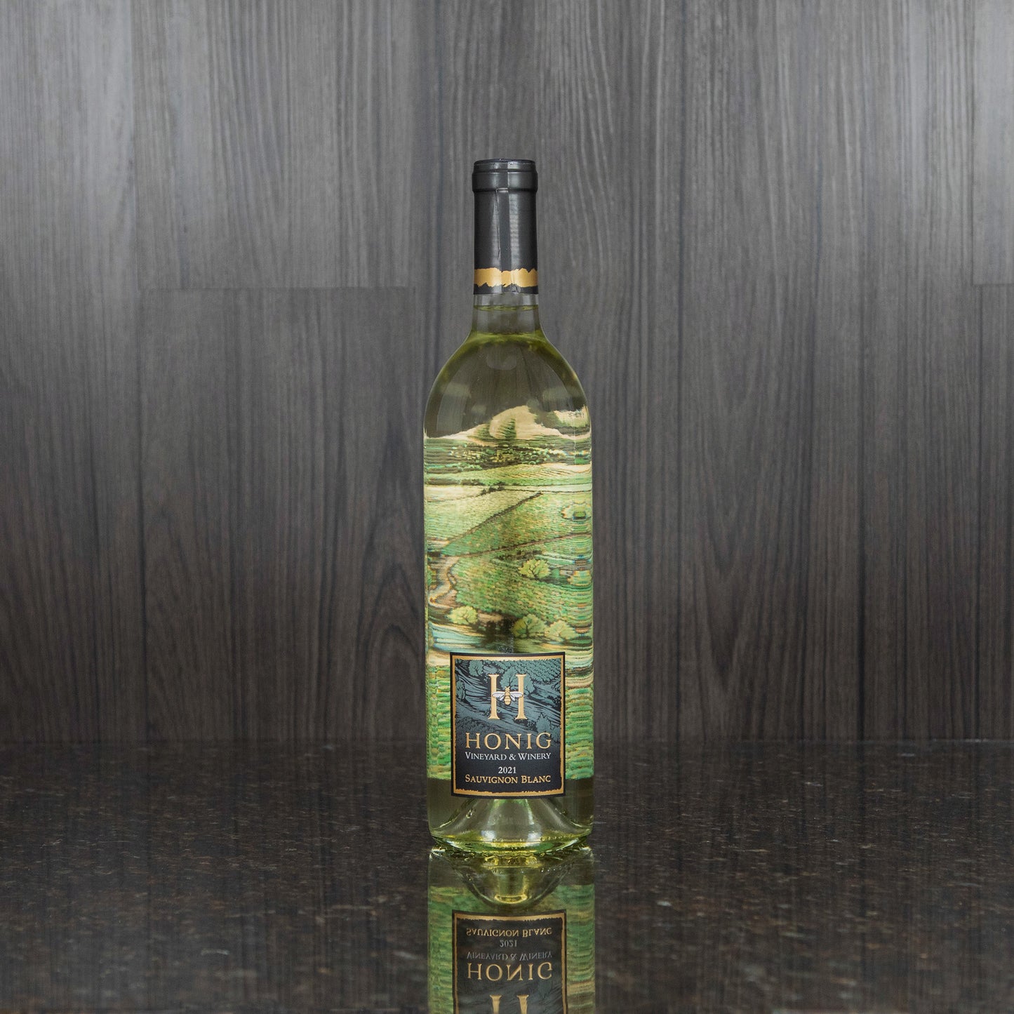 a bottle of sauvignon blanc from honig